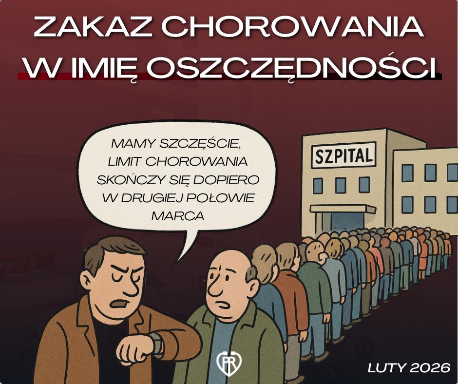zakaz chorowania