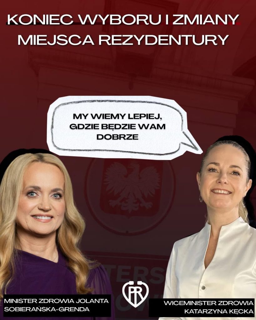 Koniec wyboru i zmiany miejsca rezydentury