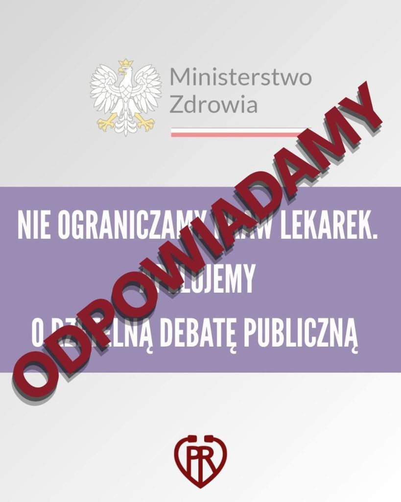 odpowiadamy Ministerstwu Zdrowia