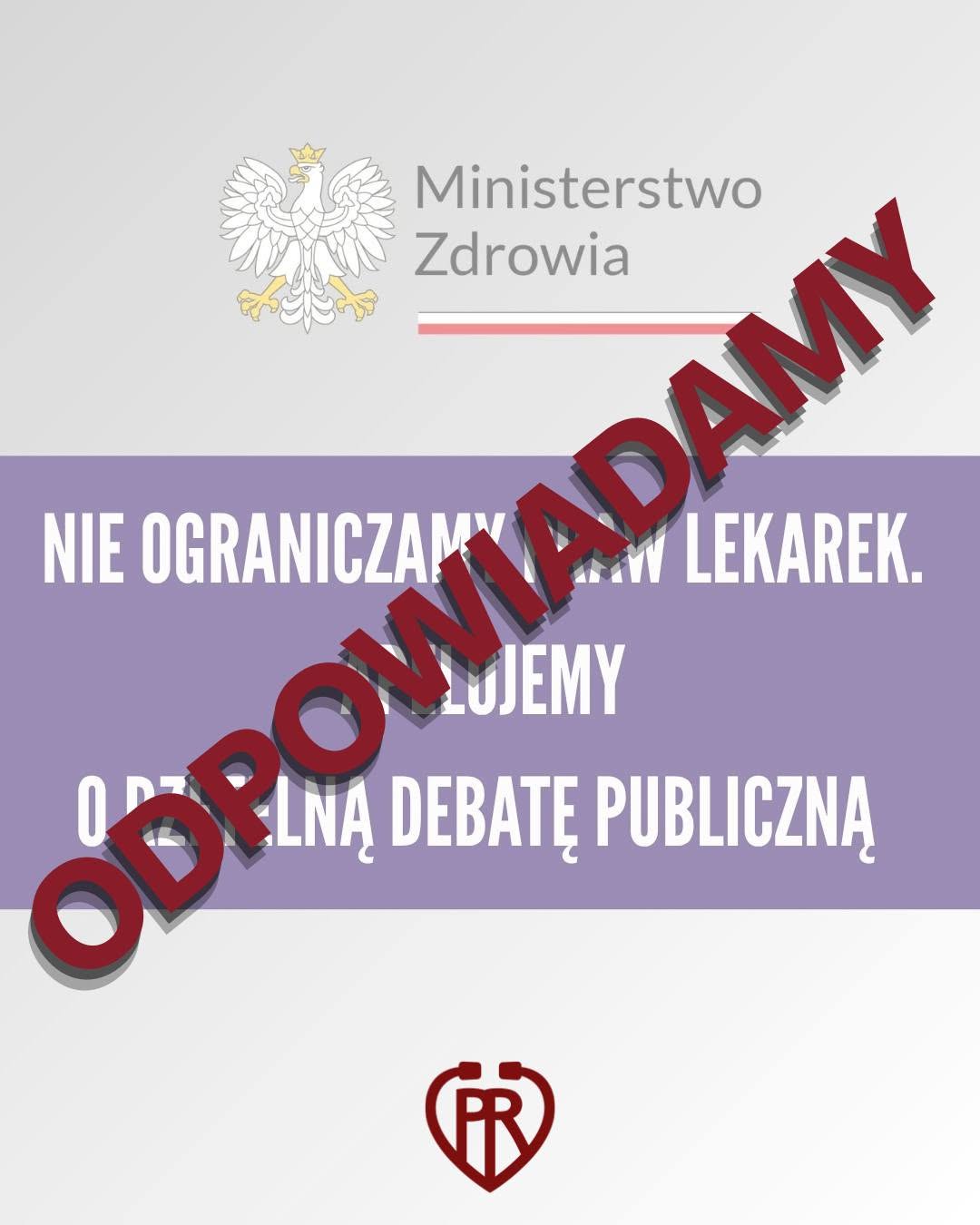 odpowiadamy Ministerstwu Zdrowia